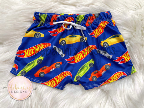 Hot wheels boy shorts