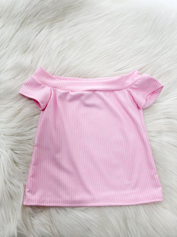 Light Pink makayla style top